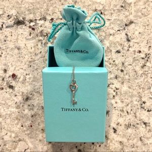 Tiffany and Co. Heart Key Pendant